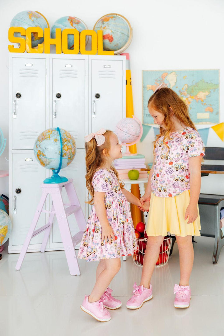 Playground Princess S/S Ruffle Pocket Tee