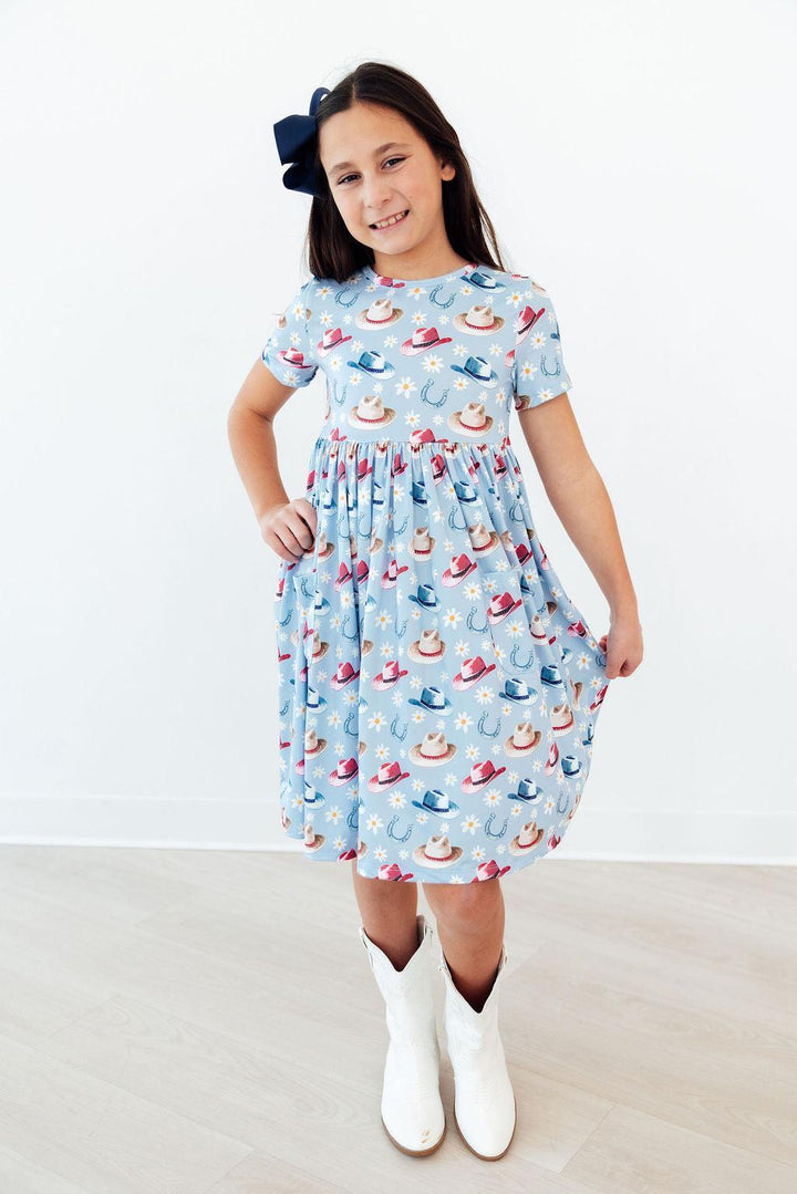 SALE Tip Your Hat S/S Pocket Twirl Dress