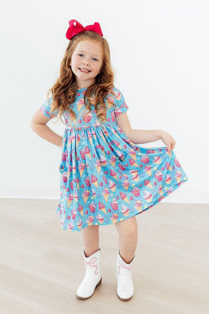 Delightful Desserts S/S Pocket Twirl Dress
