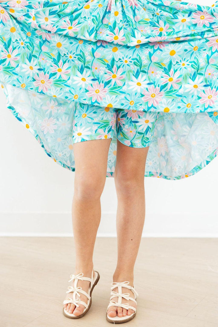 Preppy Daisies Twirl Shorts