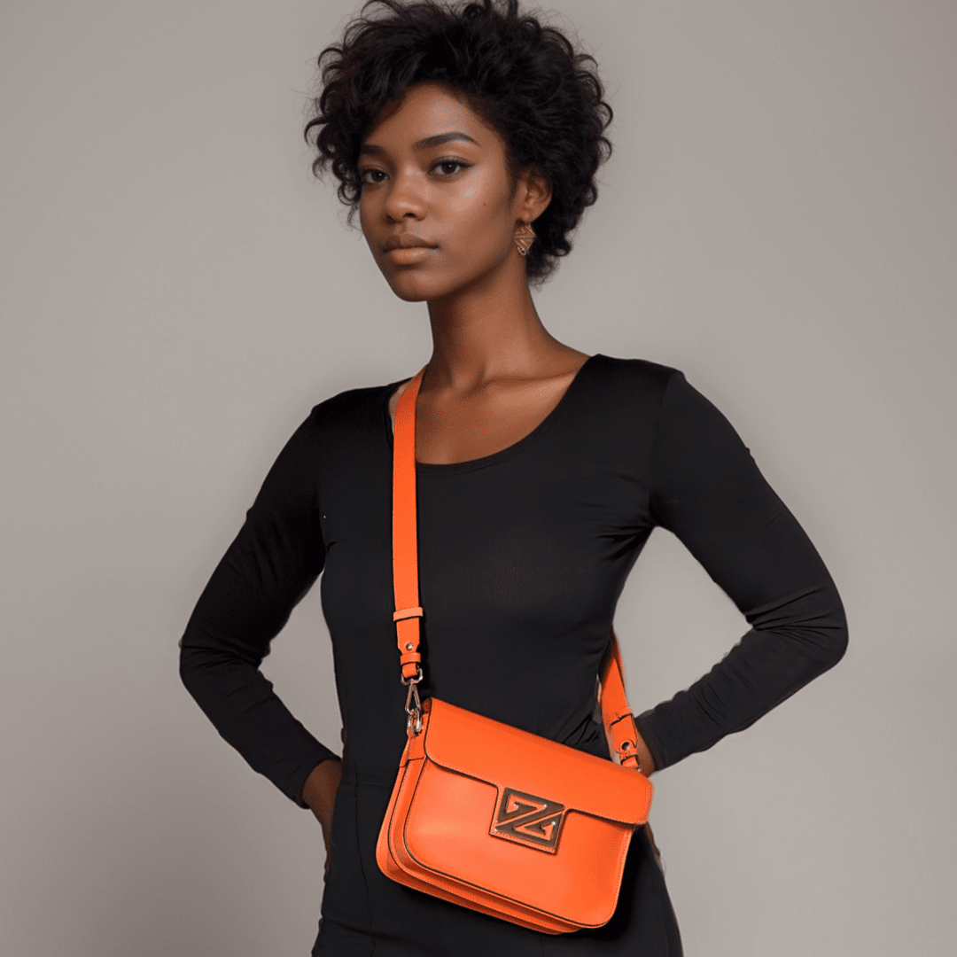 Mimi Bag – Italian Genuine Leather - Shoulder & Crossbody Bag - Made in Italy