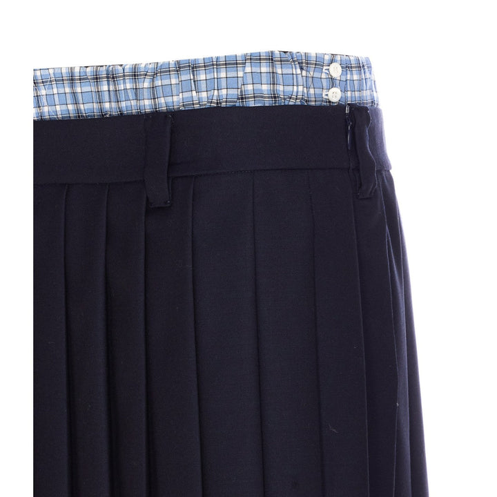 Miu Miu Women Mini Logo Skirt