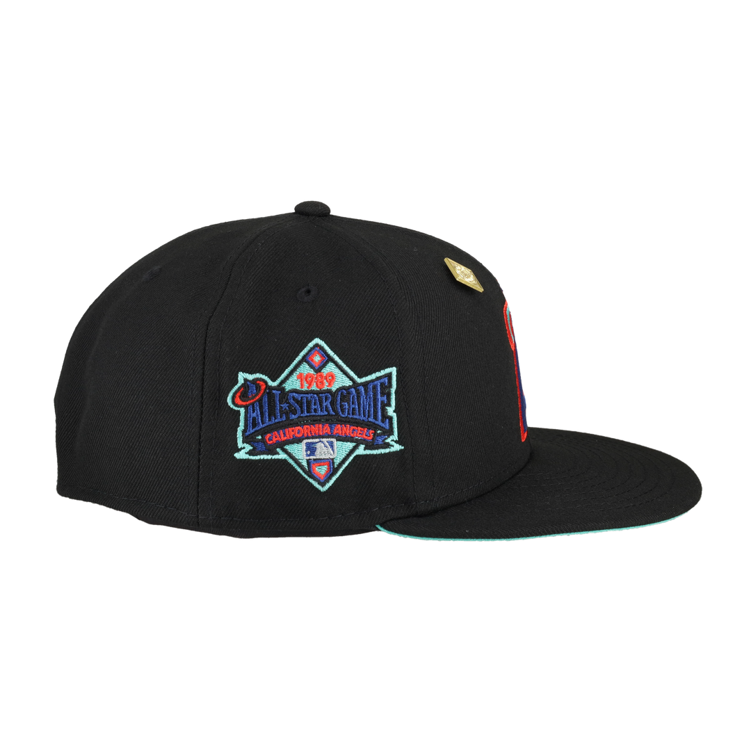California Angels Mintacular Collection 1989 All Star Game Patch Fitted Hat