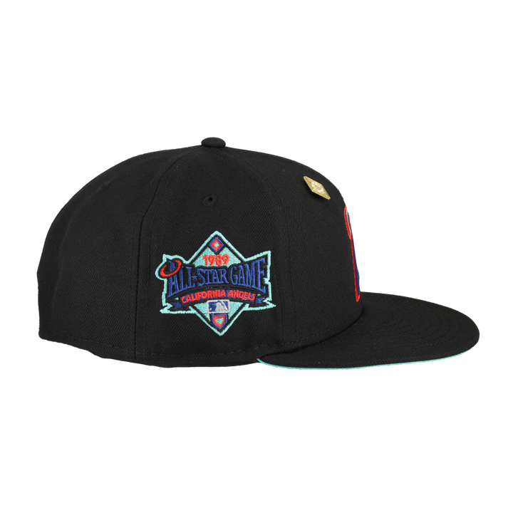 California Angels Mintacular Collection 1989 All Star Game Patch Fitted Hat