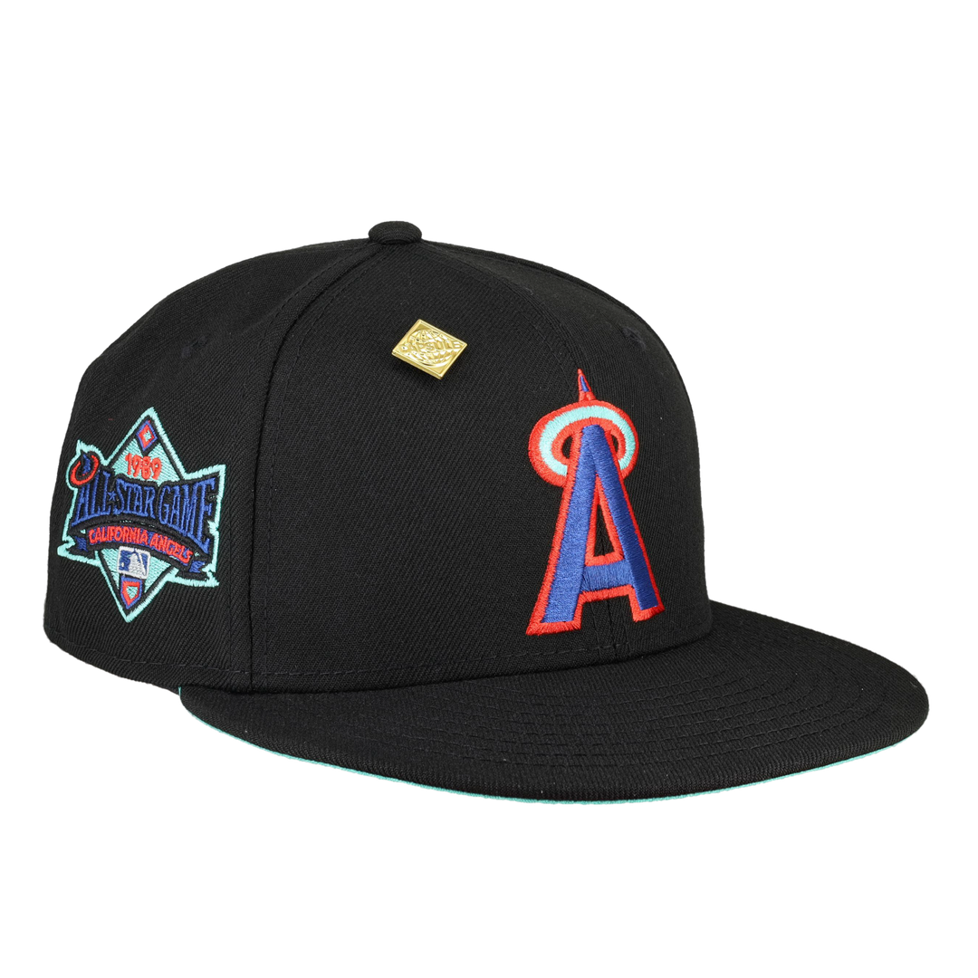 California Angels Mintacular Collection 1989 All Star Game Patch Fitted Hat