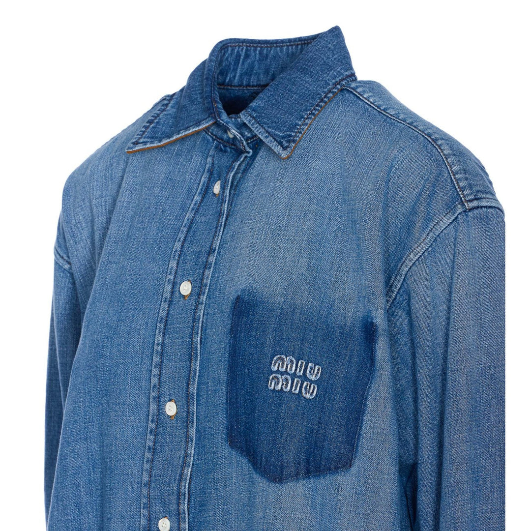 Miu Miu Women Miu Miu Denim Shirt