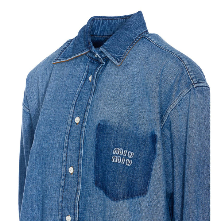Miu Miu Women Miu Miu Denim Shirt