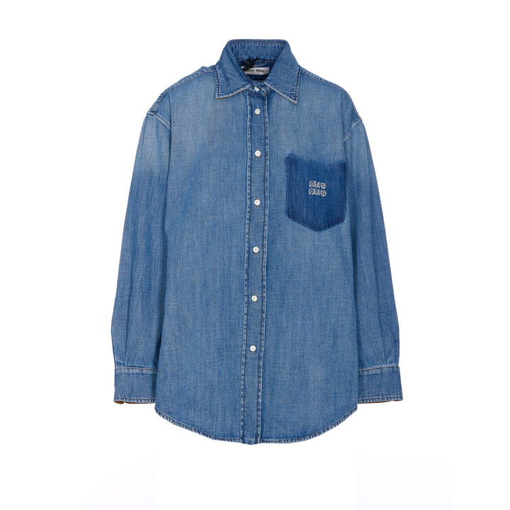 Miu Miu Women Miu Miu Denim Shirt