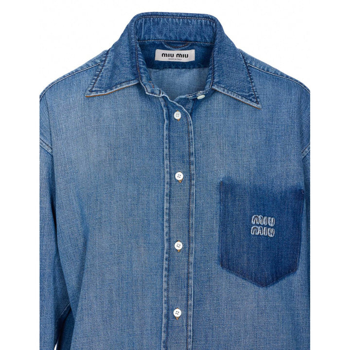 Miu Miu Women Miu Miu Denim Shirt