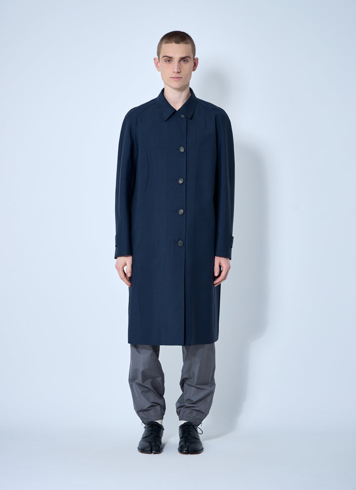 Miu Miu Men Single-Breasted Mohair Coat