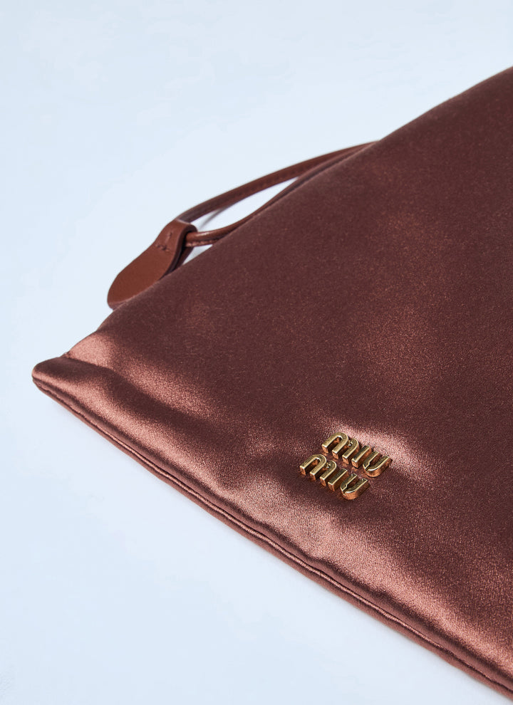 Miu Miu Women Satin Pouch
