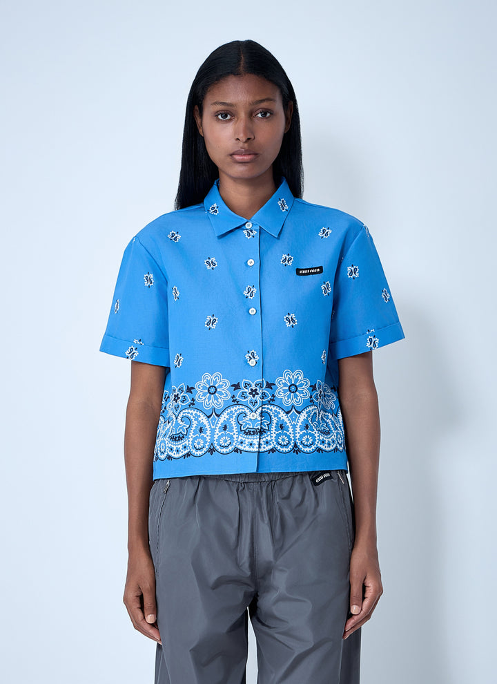 Miu Miu Women Bandana Shirt