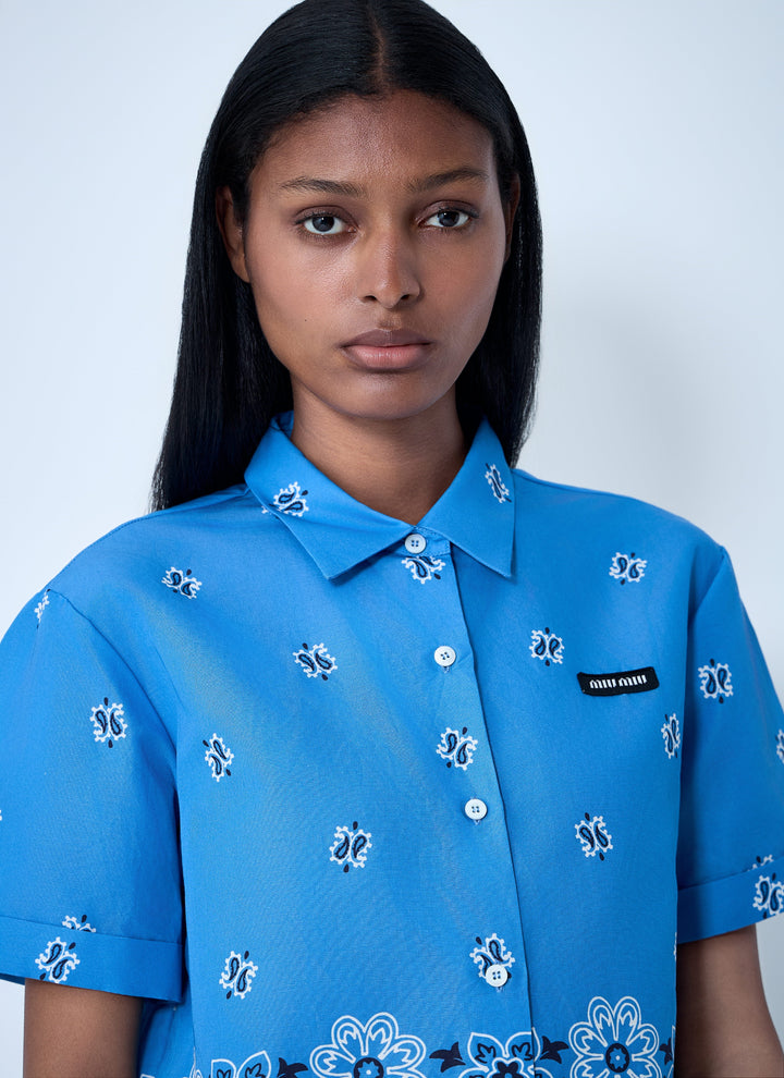 Miu Miu Women Bandana Shirt