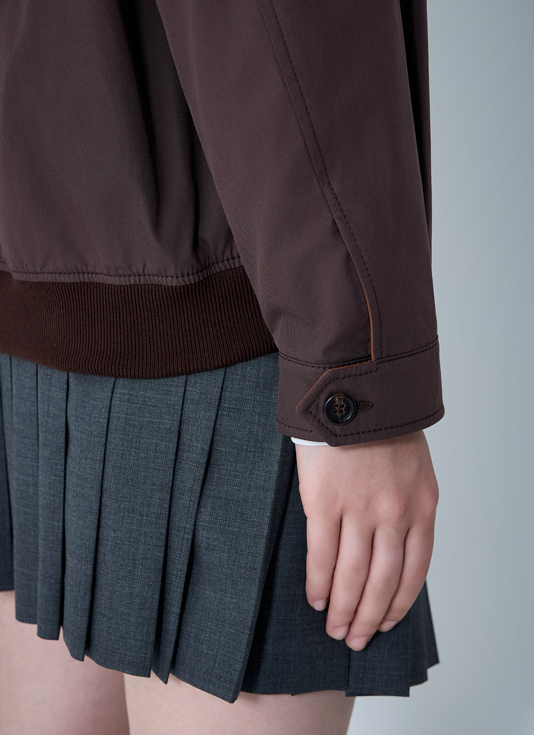 Miu Miu Women Panama Cotton Blouson Jacket