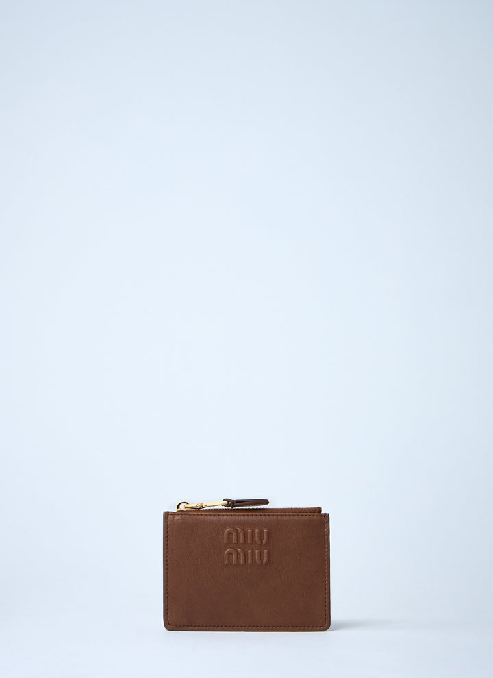 Miu Miu Women Leather Cardholder