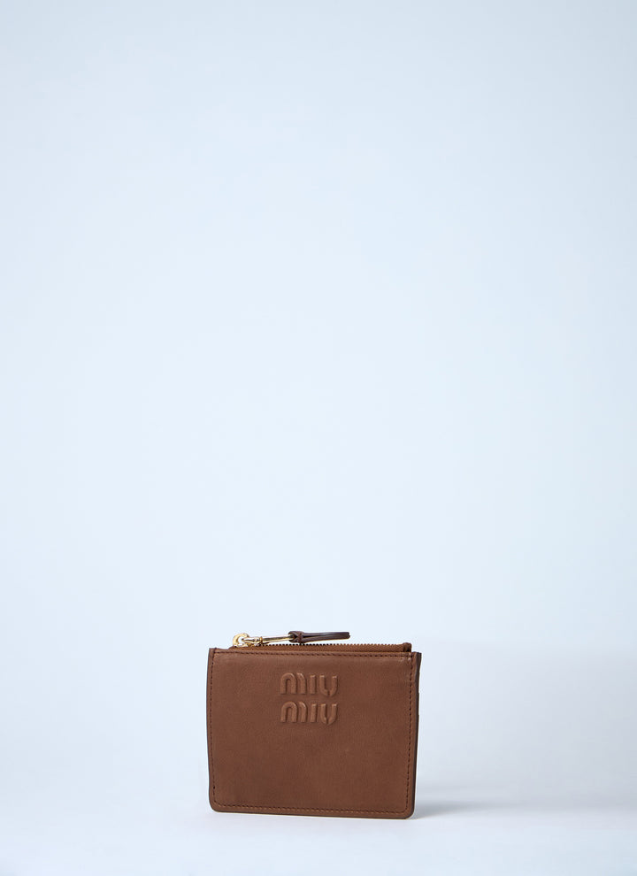 Miu Miu Women Leather Cardholder