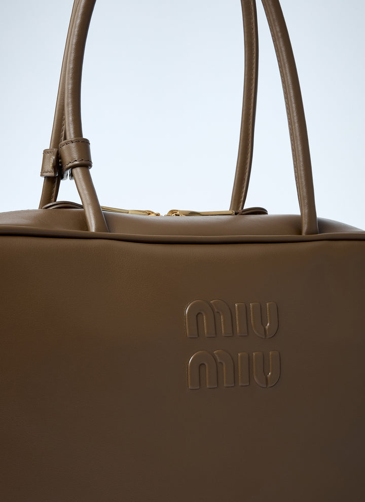 Miu Miu Women Beau Leather Shoulder Bag