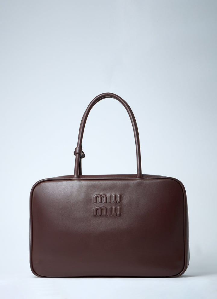 Miu Miu Women Beau Leather Shoulder Bag
