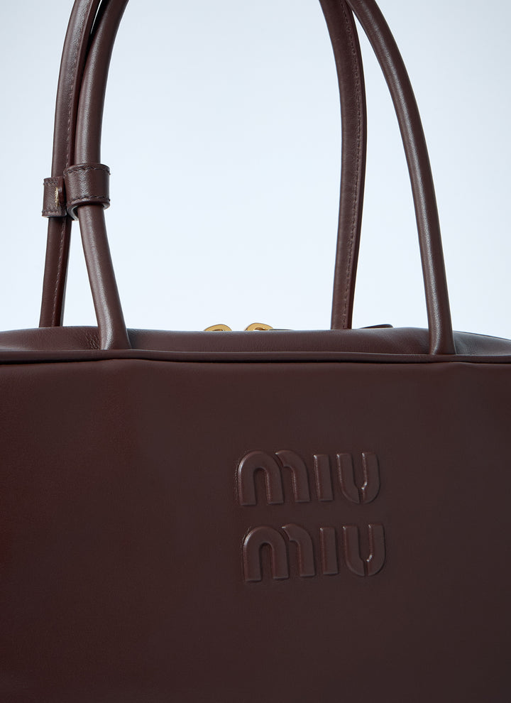 Miu Miu Women Beau Leather Shoulder Bag