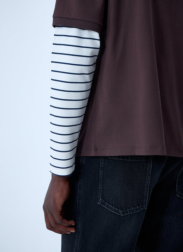Miu Miu Men Logo Motif Polo Shirt