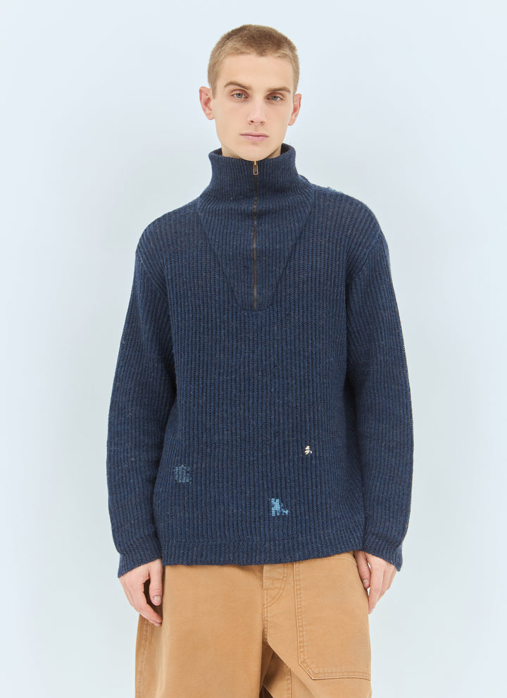 Maison Margiela Men Summer Shetland Knit Sweater