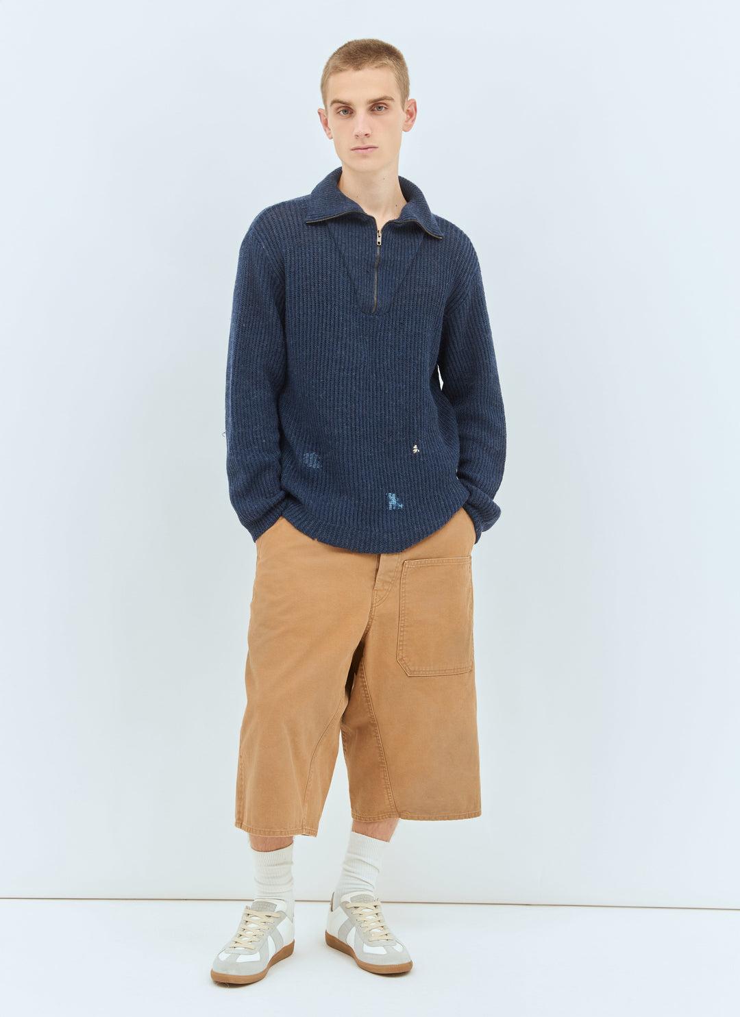 Maison Margiela Men Summer Shetland Knit Sweater