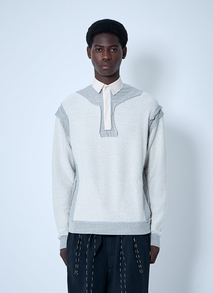 Maison Margiela Men Collard Sweatshirt