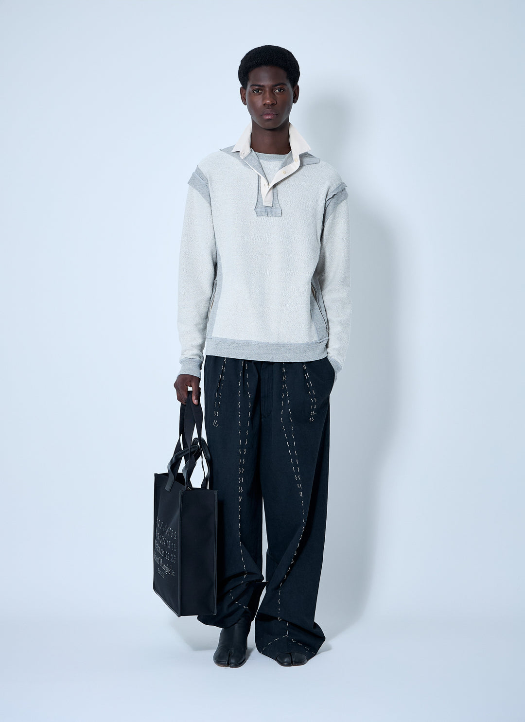 Maison Margiela Men Collard Sweatshirt