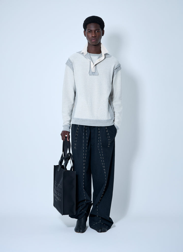 Maison Margiela Men Collard Sweatshirt