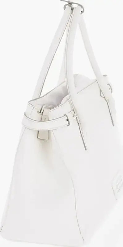 Maison Margiela White Calfskin Tote Bag