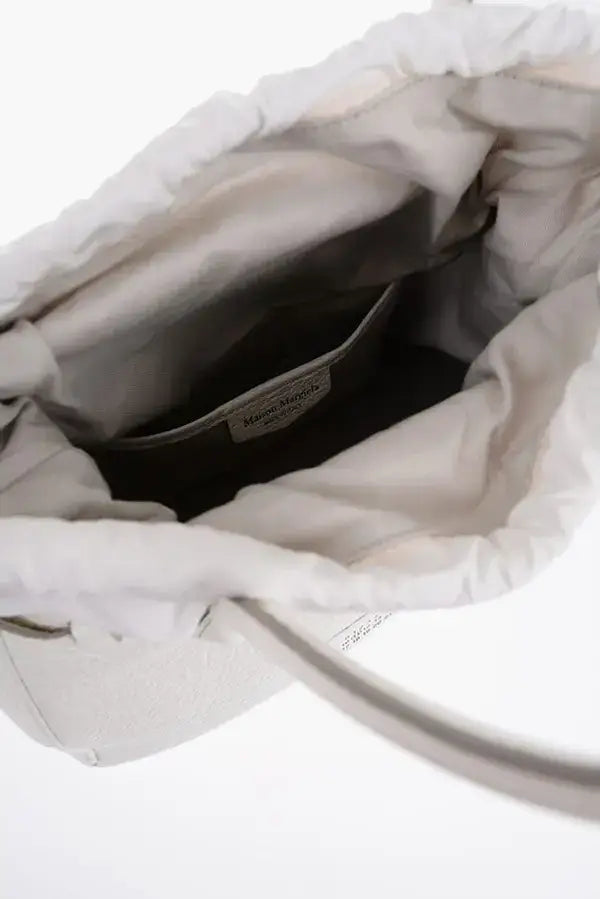 Maison Margiela White Calfskin Tote Bag