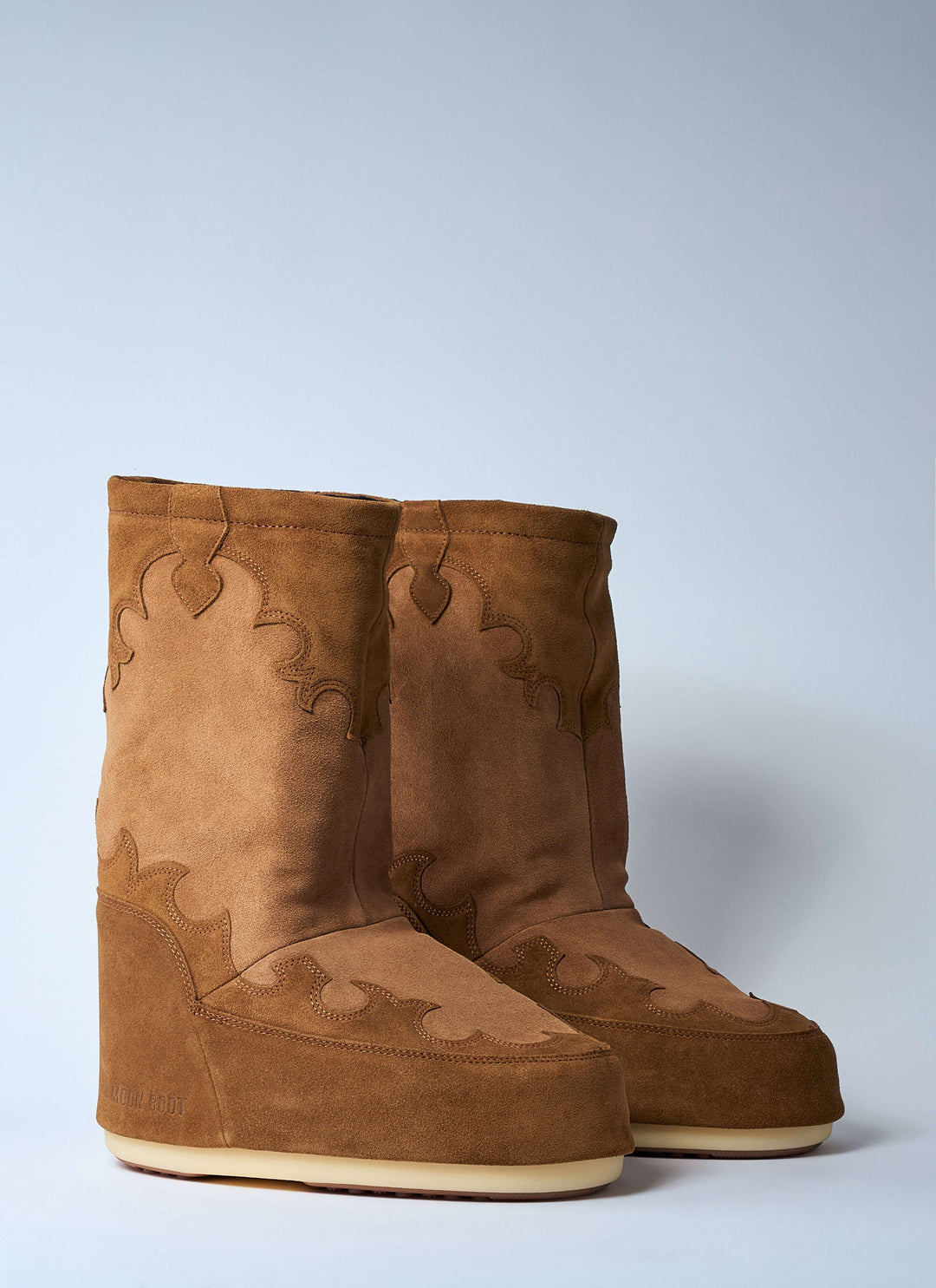 Moon Boot Men Icon Suede Embroidery Boots