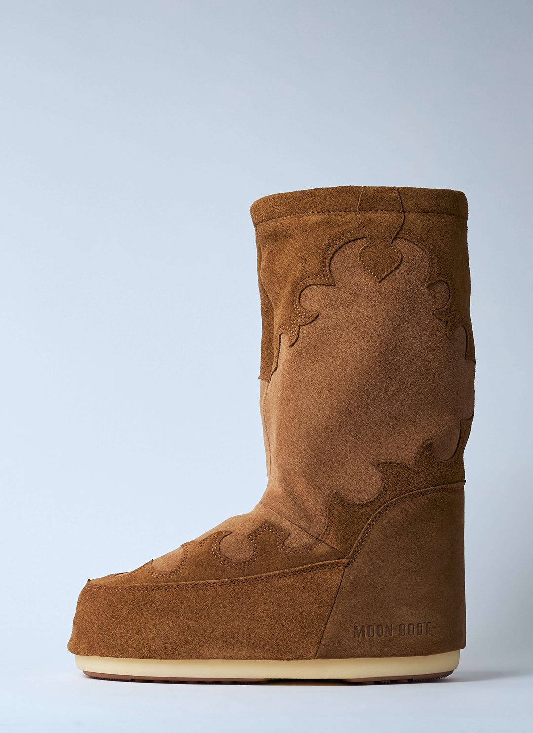 Moon Boot Men Icon Suede Embroidery Boots