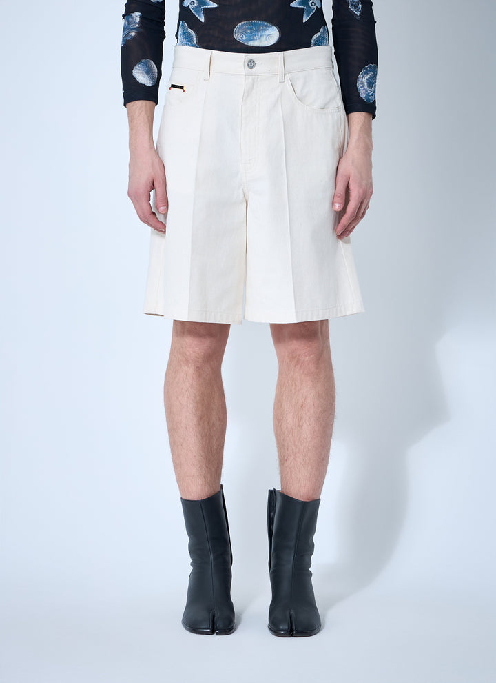 Marni Men Cotton Bermuda Shorts