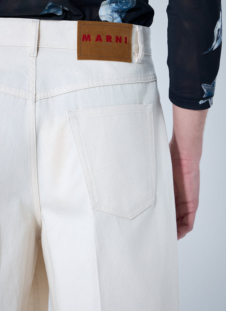 Marni Men Cotton Bermuda Shorts