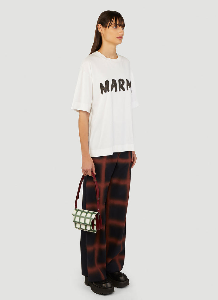 Marni Women Logo Print T-Shirt