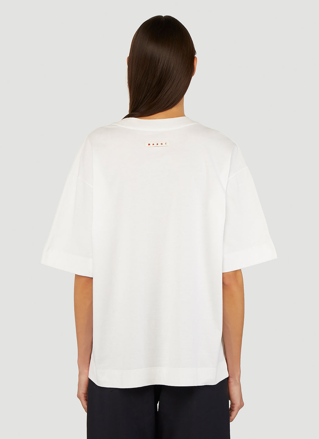 Marni Women Logo Print T-Shirt