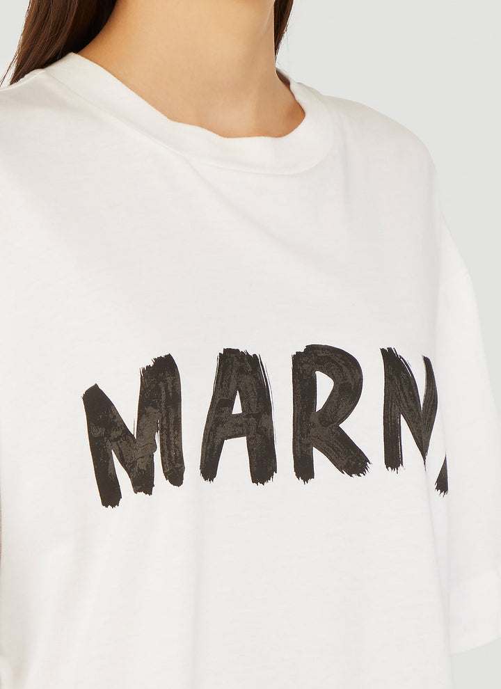 Marni Women Logo Print T-Shirt