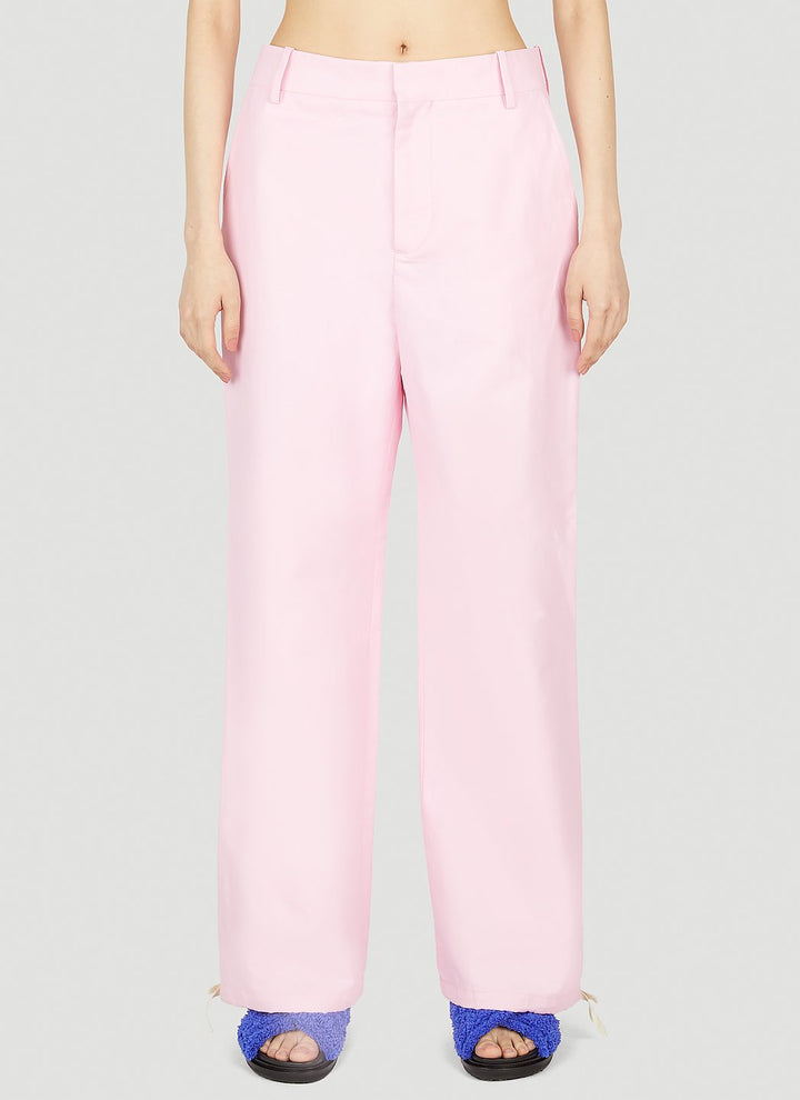 Marni Women Straight Leg Drawstring Pants