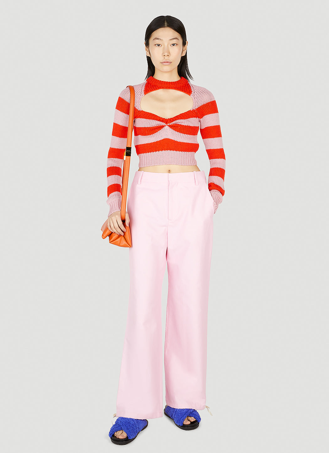 Marni Women Straight Leg Drawstring Pants