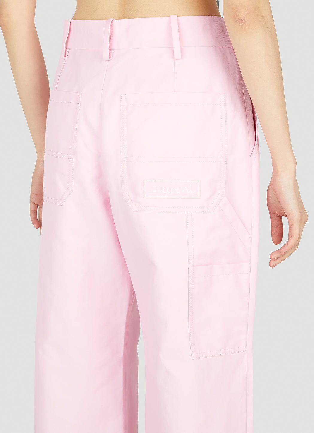 Marni Women Straight Leg Drawstring Pants