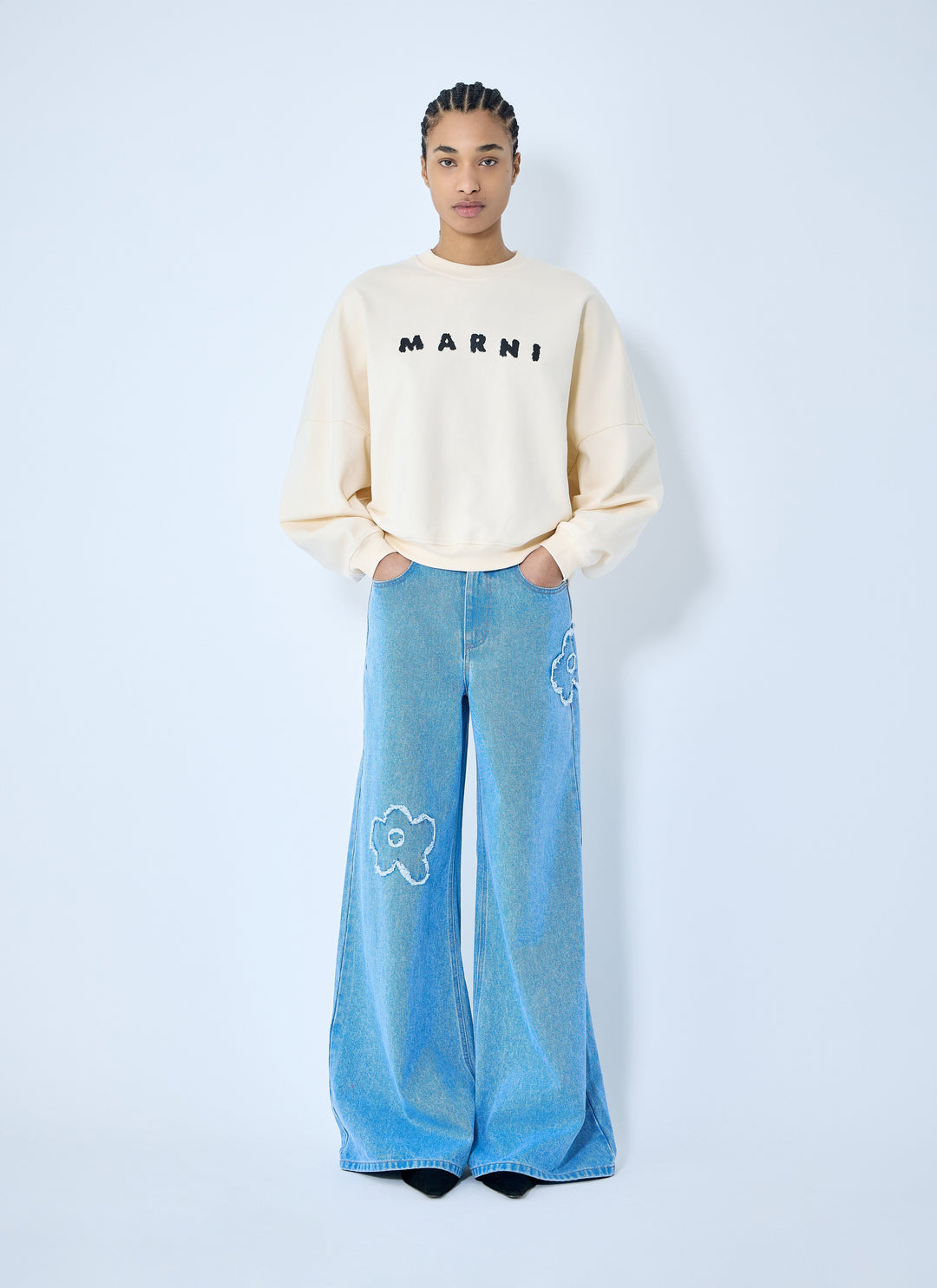 Marni Women Logo Print Sweatshirt