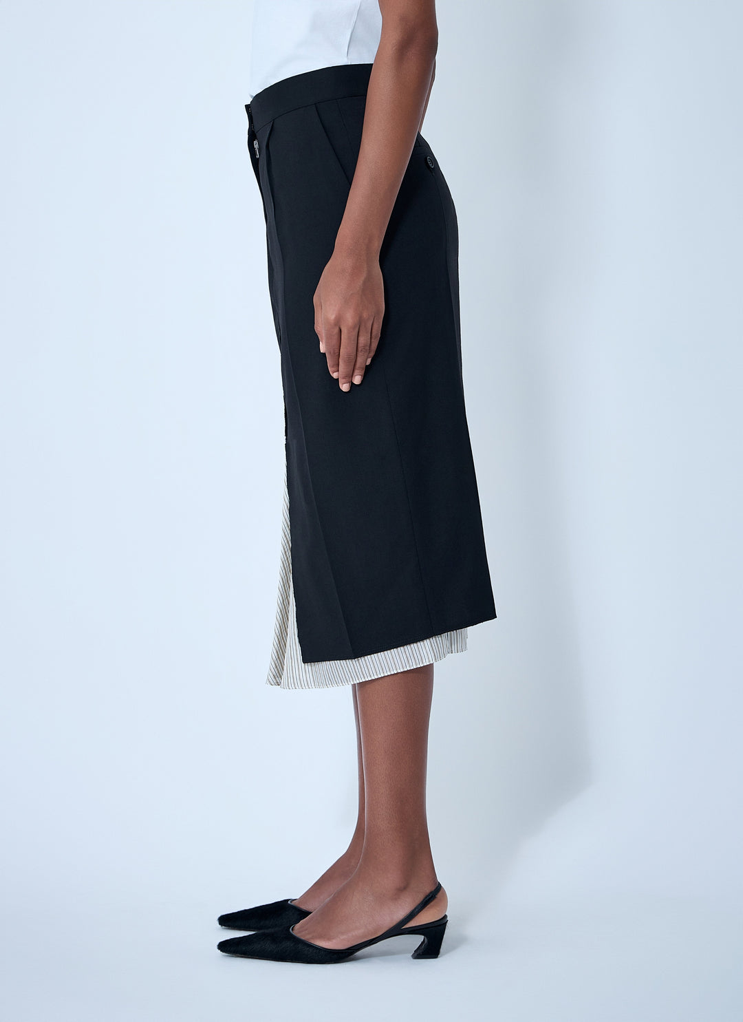 Marni Women Wool Midi Skirt