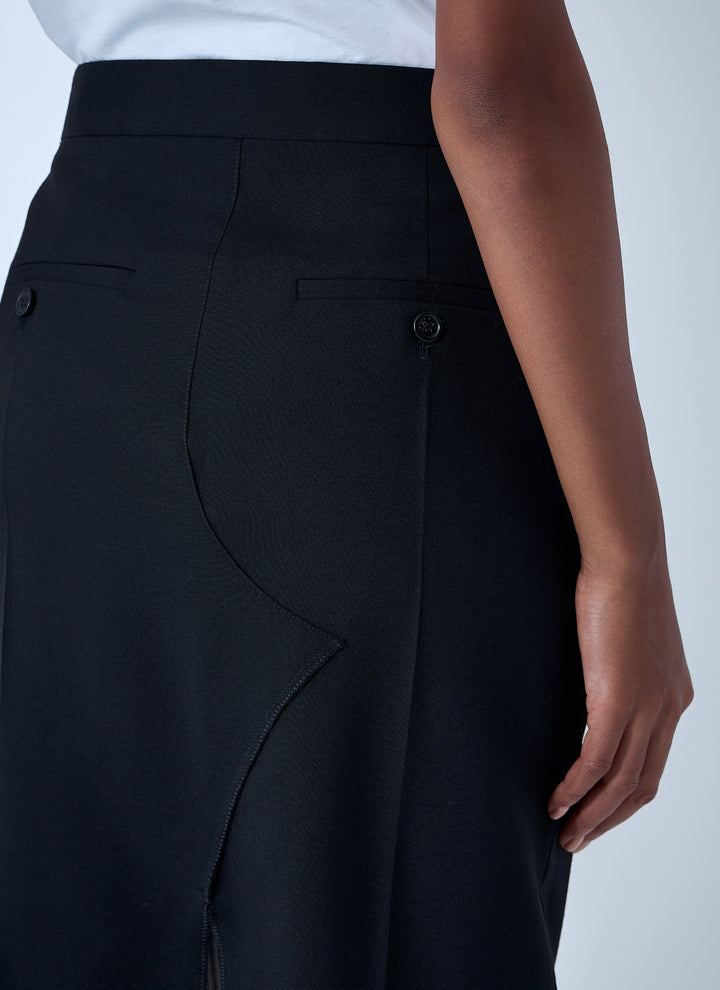 Marni Women Wool Midi Skirt