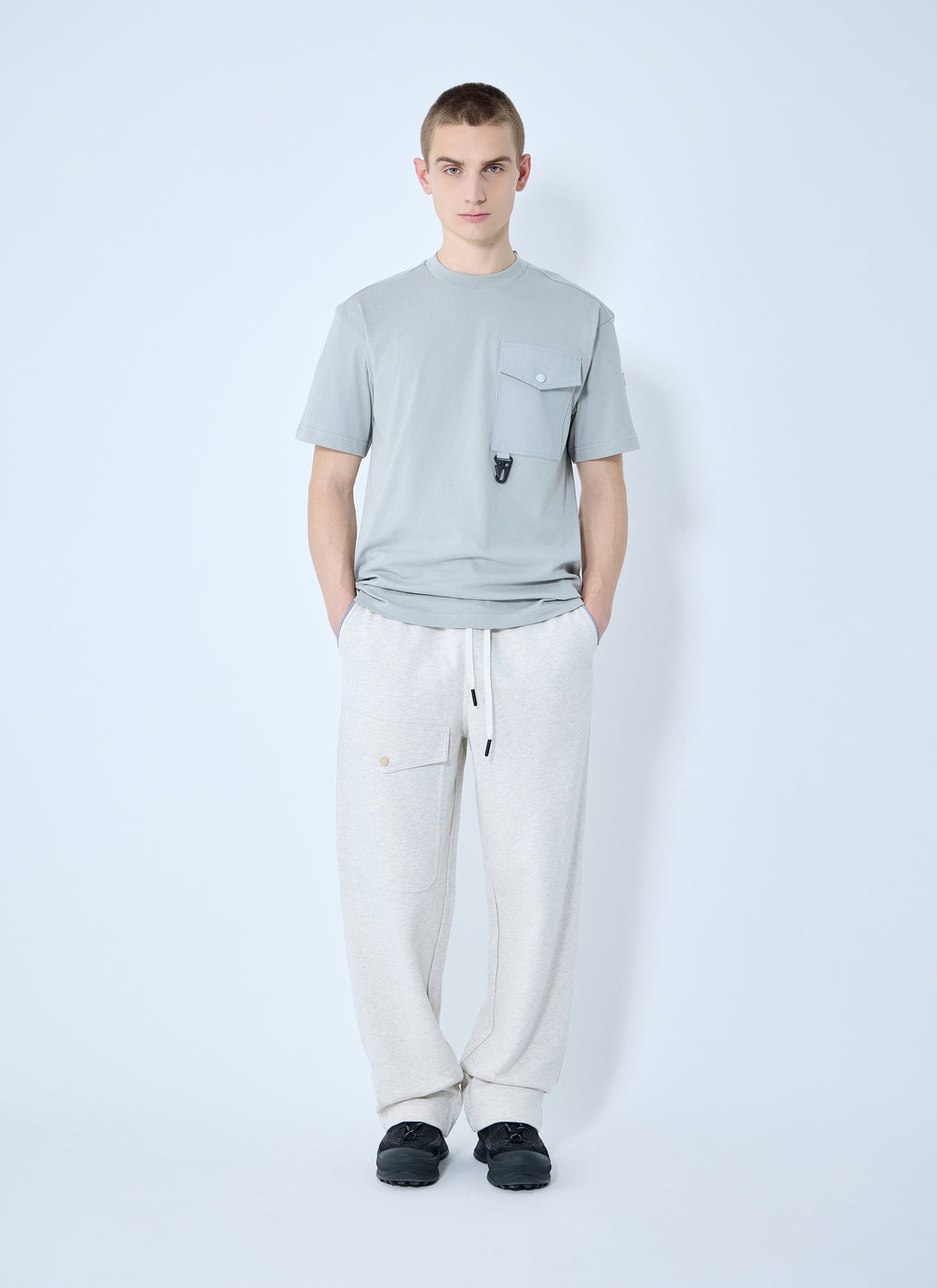 Moncler Grenoble Men Logo Patch Track Pants