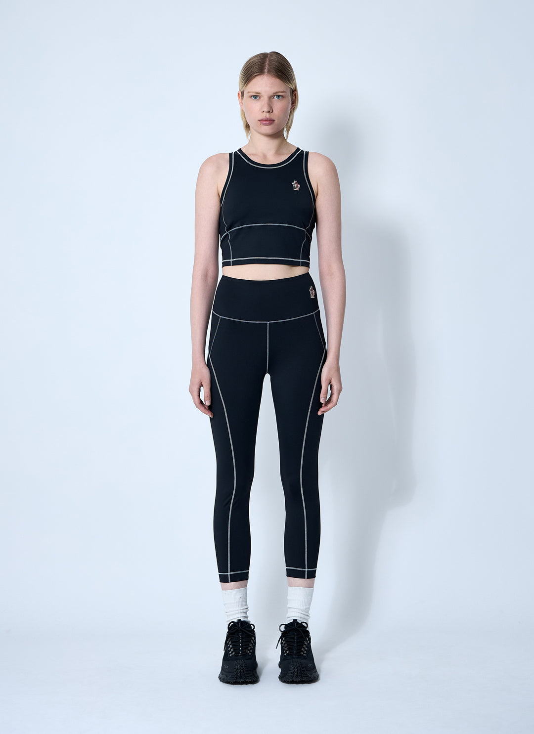 Moncler Grenoble Women Logo Patch Leggings