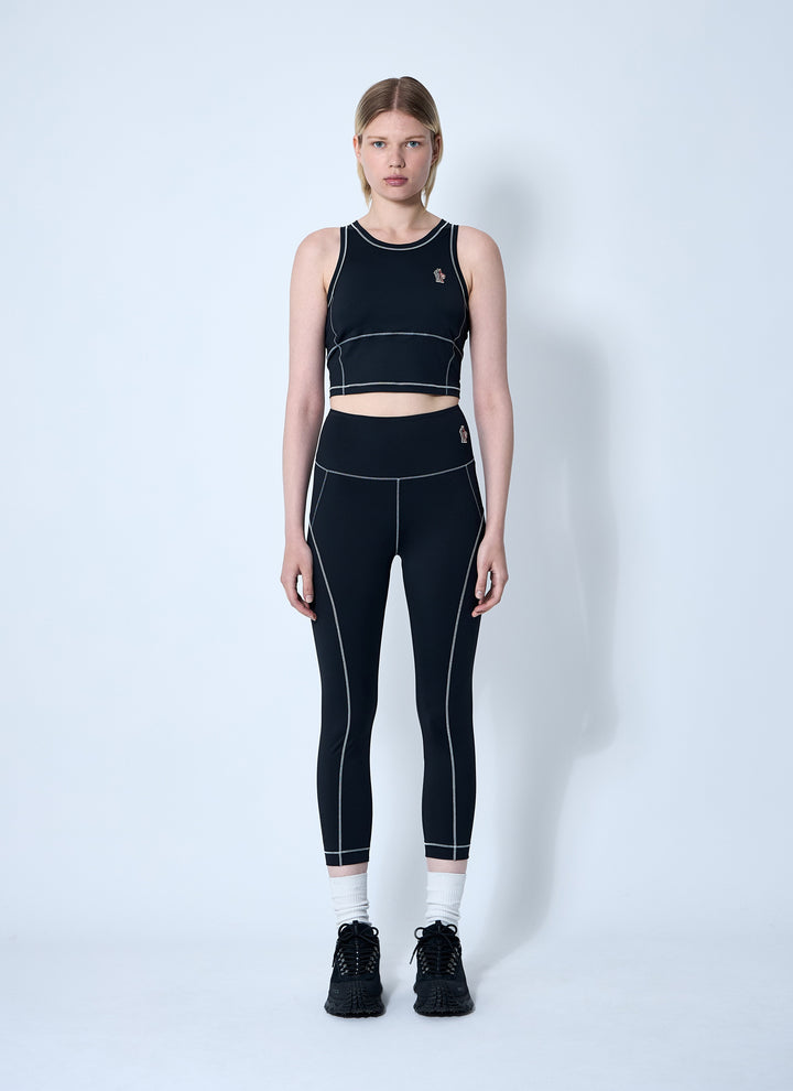 Moncler Grenoble Women Logo Patch Leggings