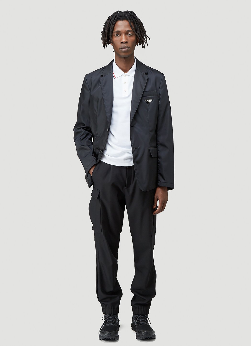 Moncler Men Logo Polo Shirt