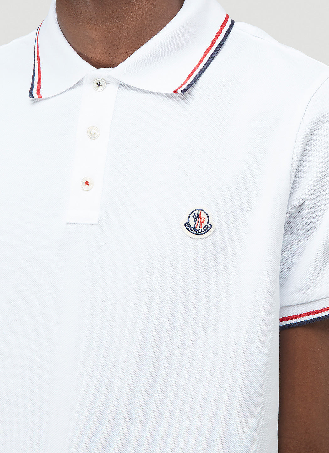 Moncler Men Logo Polo Shirt