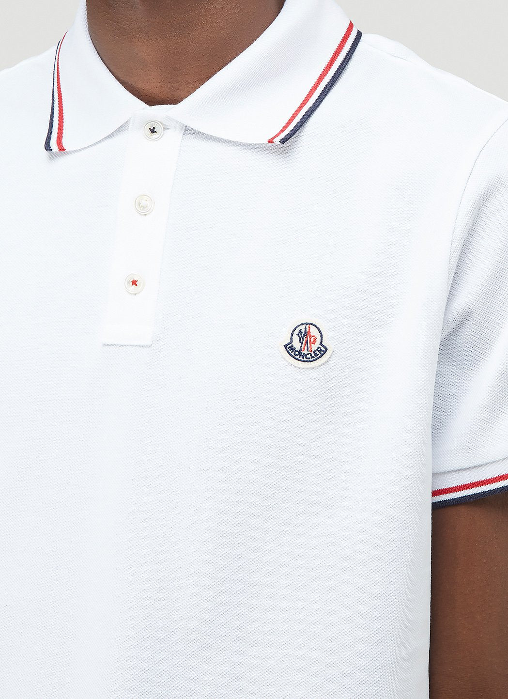 Moncler Men Logo Polo Shirt